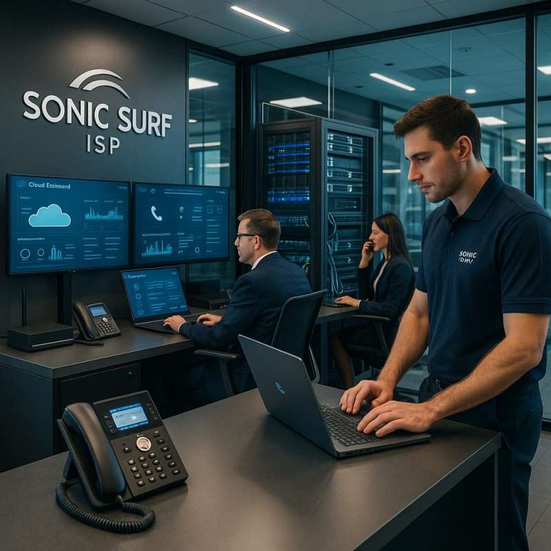 Read more about the article Enhance Business Communication with Sonic Surf’s VoIP