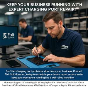 Read more about the article Efficient Charging Port Repair for Business Devices